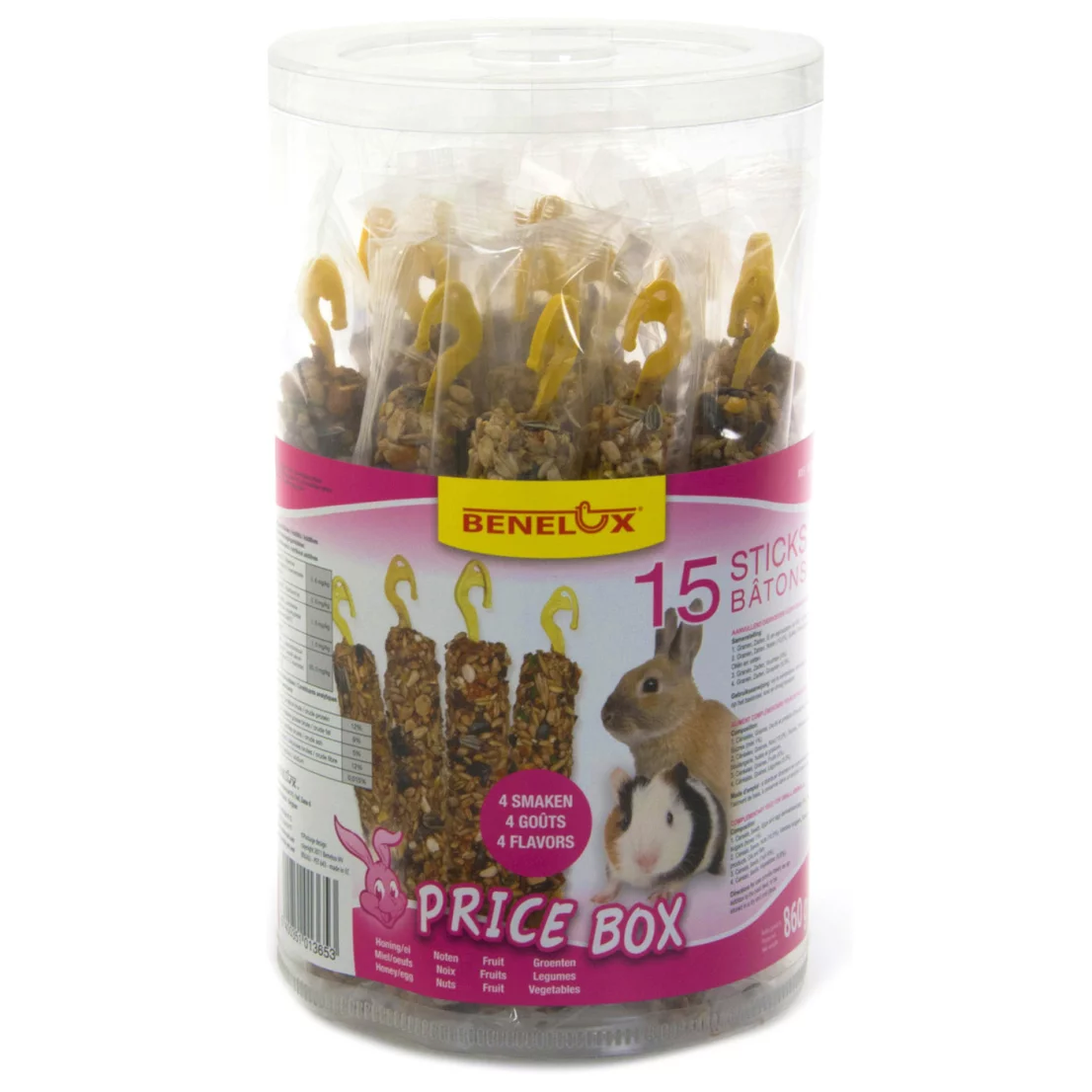 PRICE BOX 15 STICKS RODENTS BOX