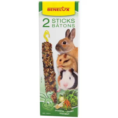 2 SEEDSTICKS RODENTS VEGETABLES SMALL BOX