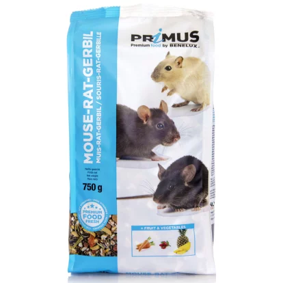 PRIMUS SOURIS RAT GERBILLE 0,750KG