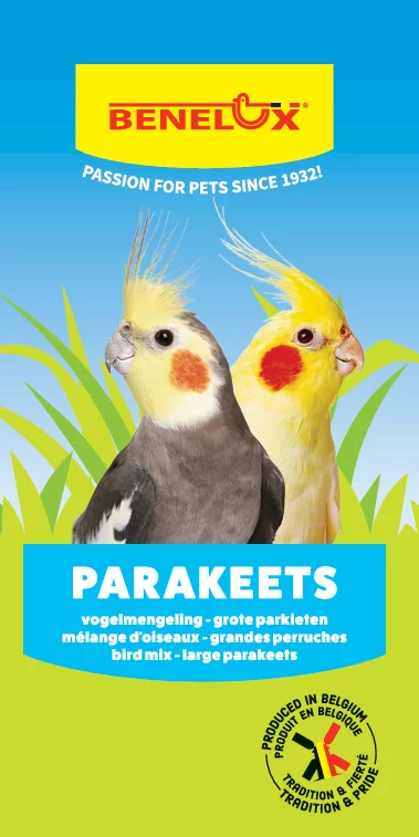 VOGELMENGELING PARAKEET 'GROTE PARKIETEN' 1KG QS
