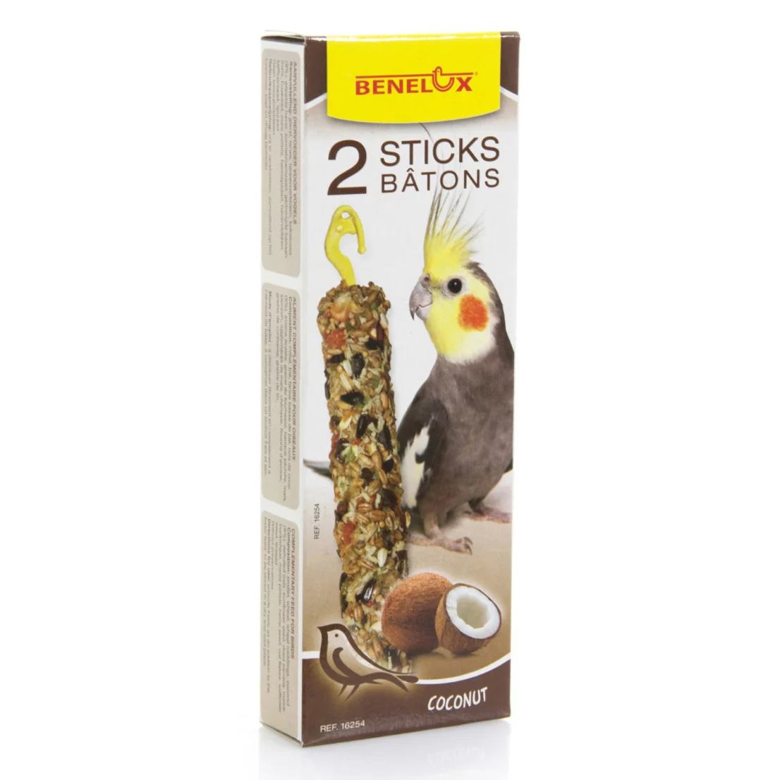 2 STICKS GROTE PARKIET COCONUT BNL DOOSJE