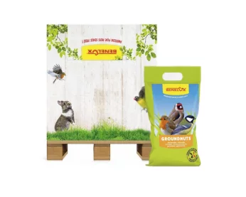 STROOIPINDA'S VOOR TUINVOGELS 42 x ZAK 4KG IN 1/2 DISPLAY