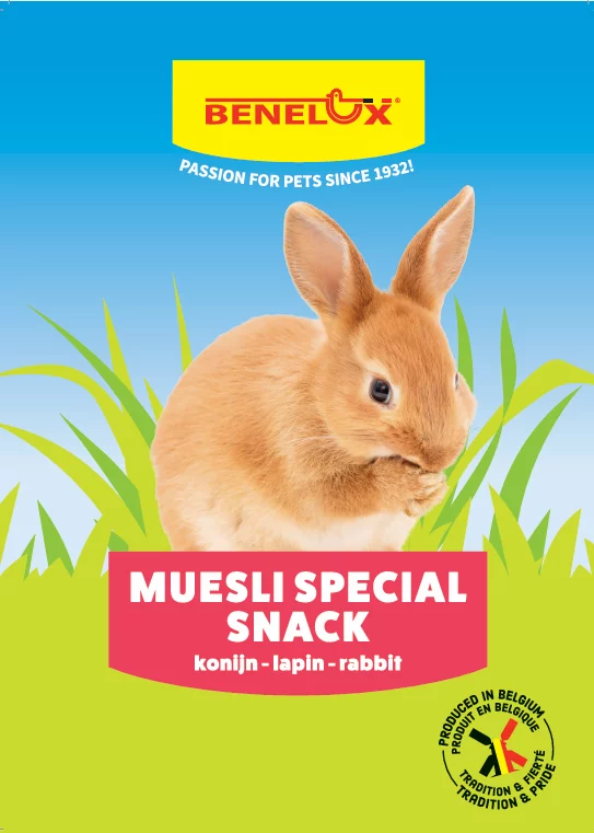 KNAAGDIERENMUESLI SPECIAL SNACK 15KG ZAK