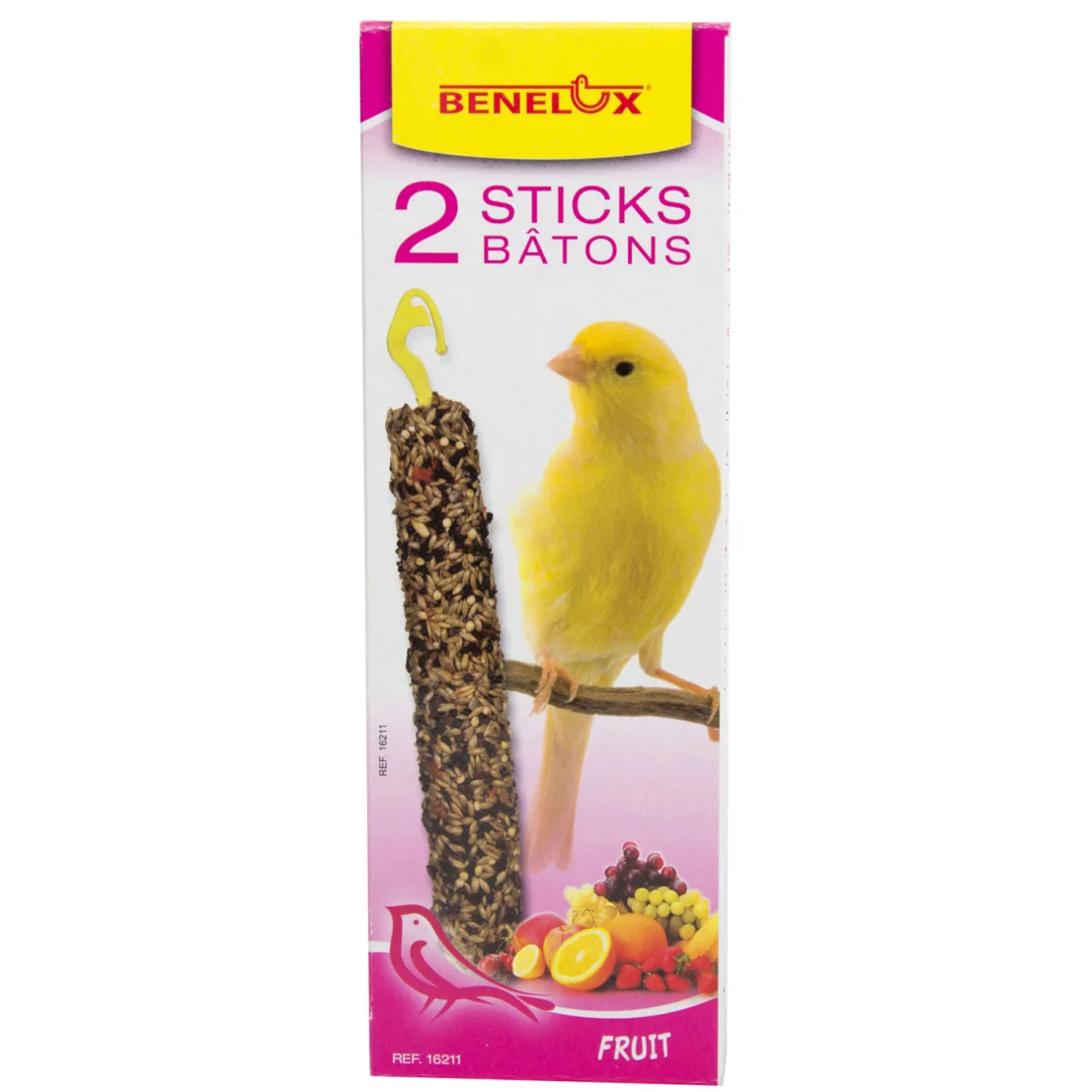 2 STICKS KANARIE+FRUIT BNL DOOSJE