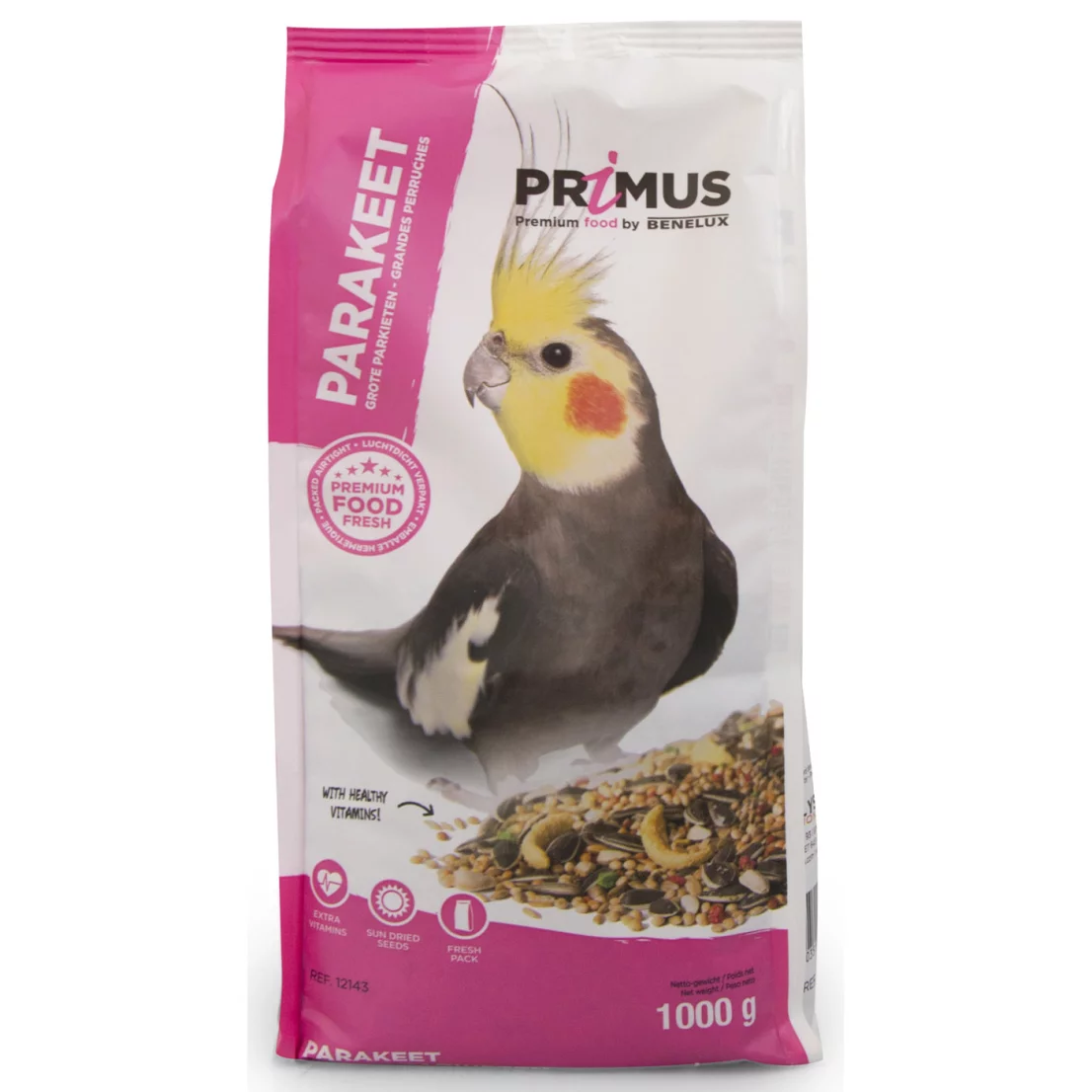 PRIMUS GROTE PARKIETEN 1KG