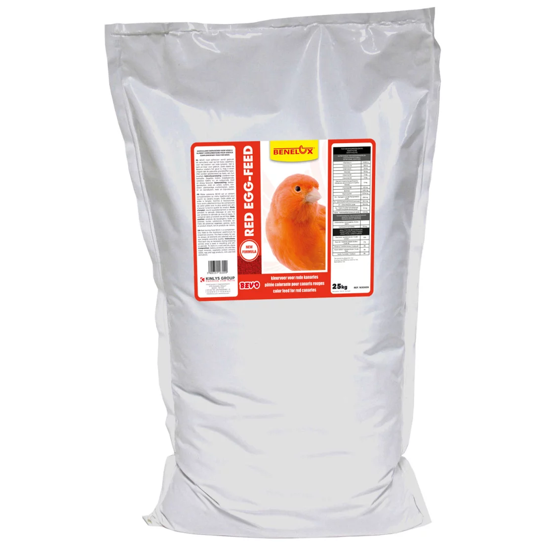 BEVO EIVOER ROOD 25KG ZAK