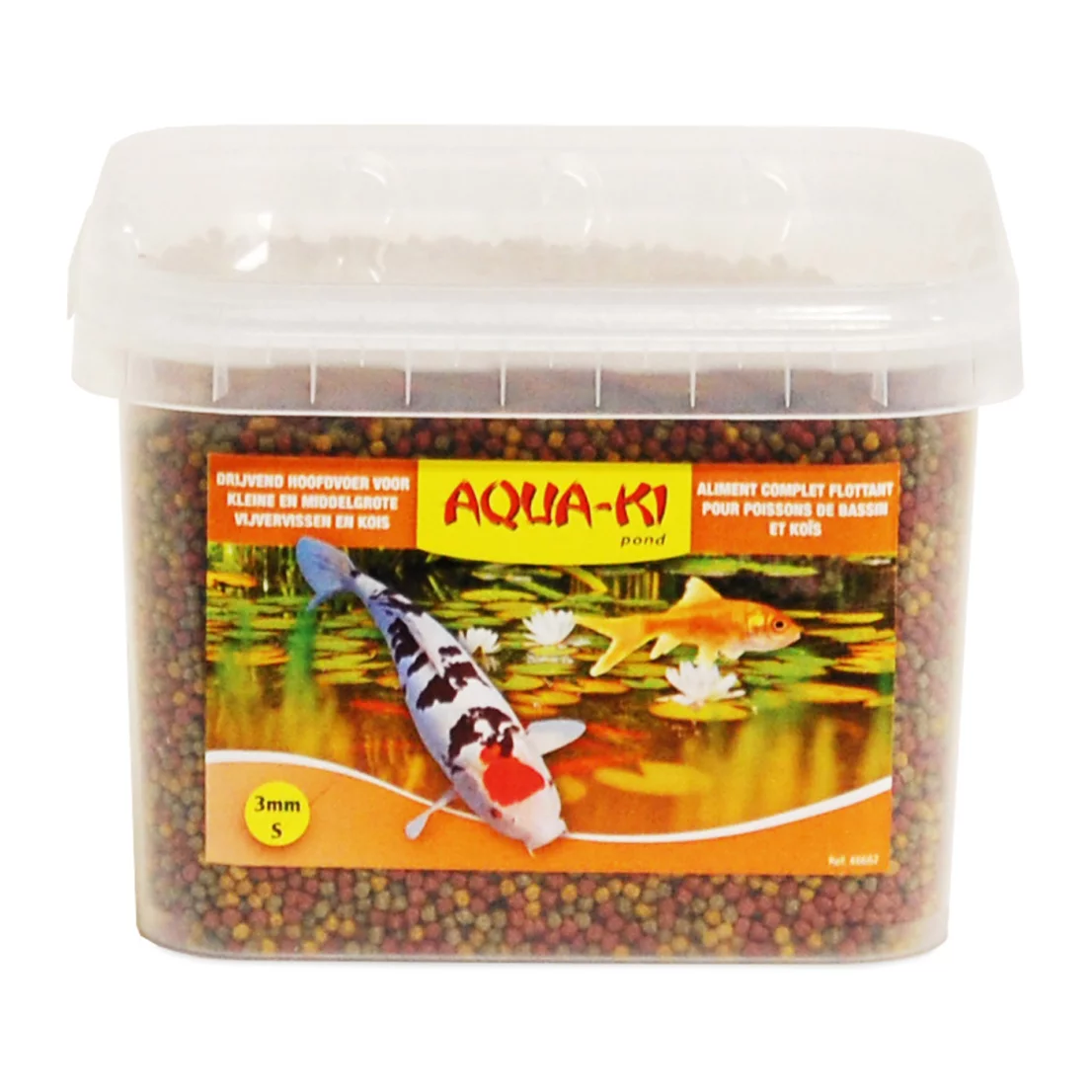 AQUA-KI ORANJE VIJVER 3 KLEUREN 3,5L - 1,19KG EMMER