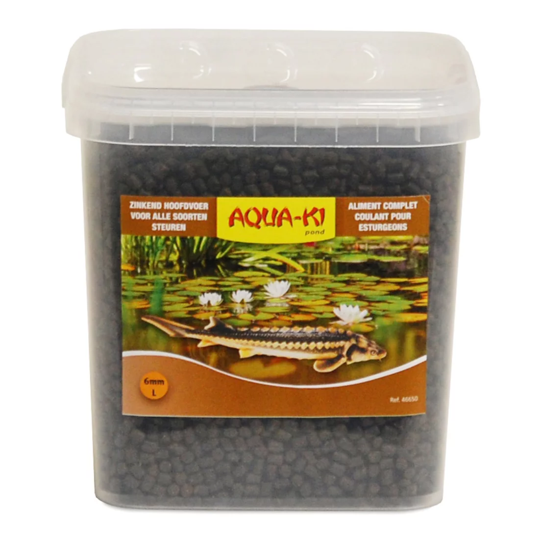 AQUA-KI BRUIN STEURVOER 6MM 5,4L - 3,4KG EMMER