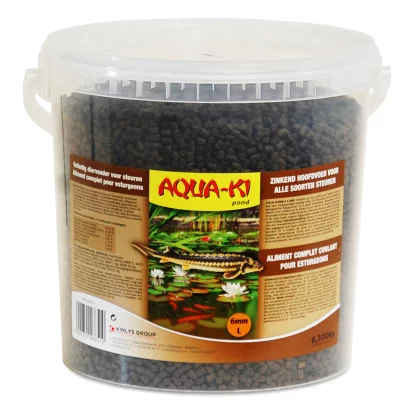 AQUA-KI BRUIN STEURVOER 6MM 10L - 6,3KG EMMER