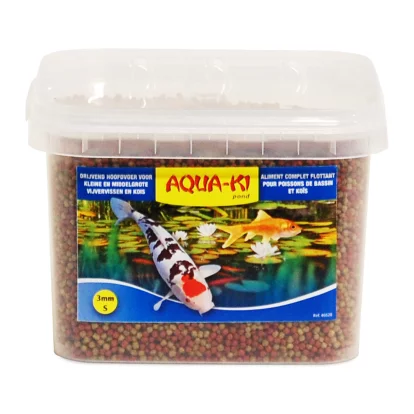 AQUA-KI BLAUW VIJVERVISKORRELS 3MM 3,5L - 1,225KG EMMER