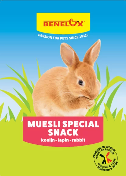 KNAAGDIERENMUESLI SPECIAL SNACK 15KG ZAK