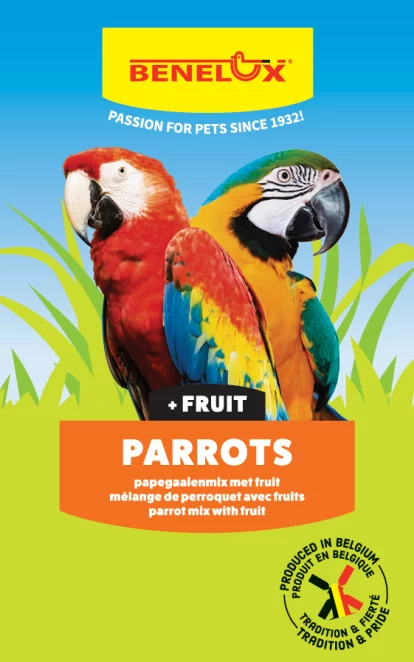 PAPEGAAIENMIX  MET FRUIT 3KG QS