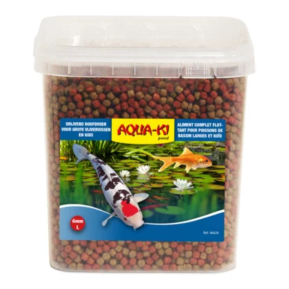 AQUA-KI BLAUW VIJVERVISKORRELS 6MM 5,4L - 1,97KG EMMER